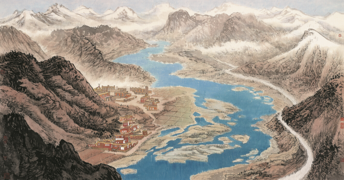 黄戈-天地并与 97cm×182cm 2015年.jpg 黄戈-天地并与 97cm×182cm 2015年.jpg